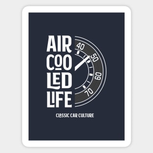 Air cooled Life - Speedo Tachometer vdub Classic Car Culture Sticker